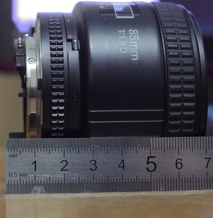 Nikon AF Nikkor 85/1.8D